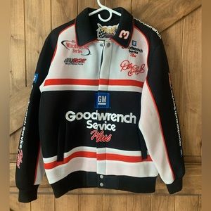 NASCAR Dale Earnhardt Goodwrench Jacket. Jeff Hamilton Racing Collection. Size M